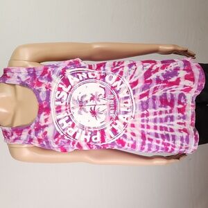 PHI PHI ISLAND THAILAND tie dye tank top Size L